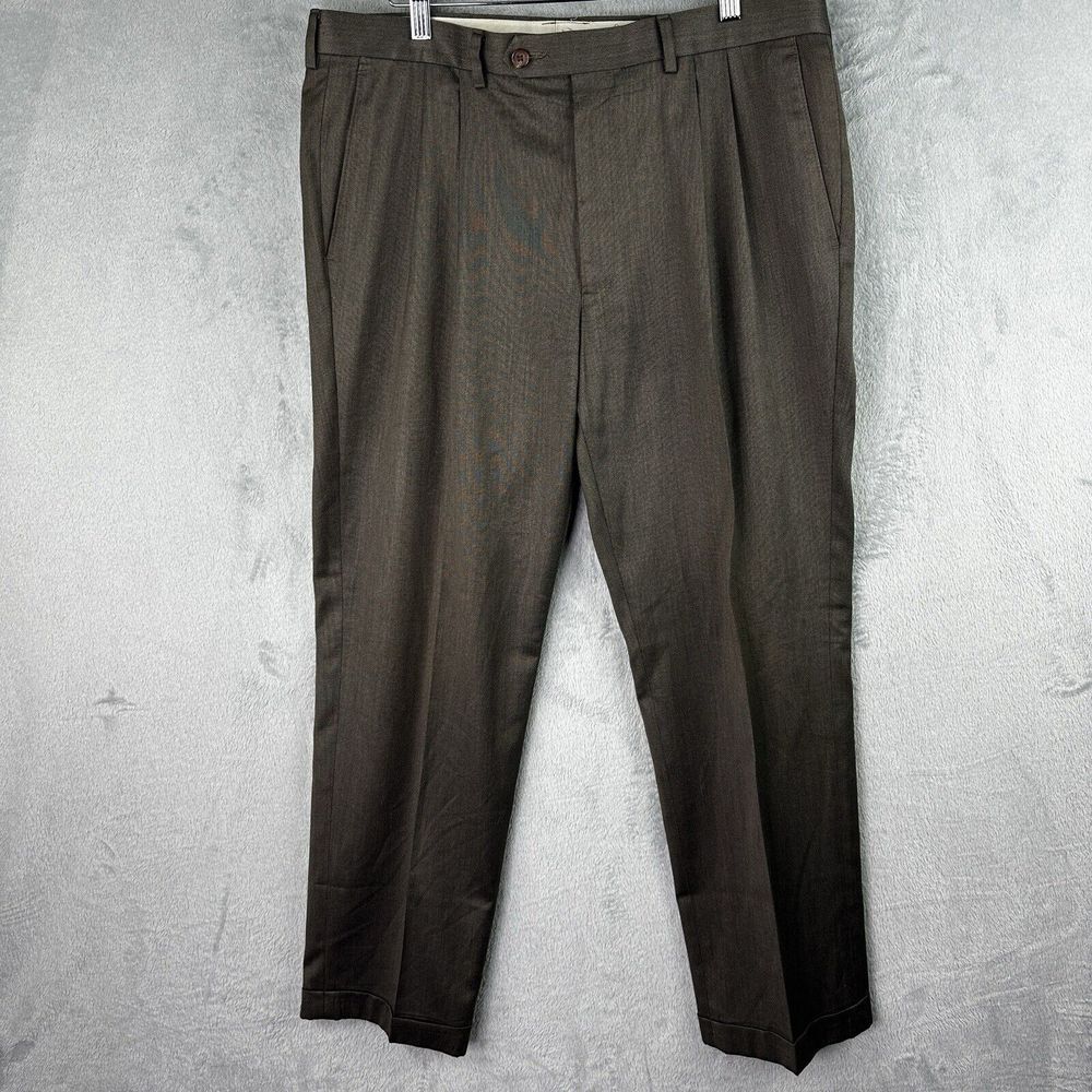 Ralph Ralph Lauren‎ dress pants men 34x32 (35x29) Brown Career Trousers